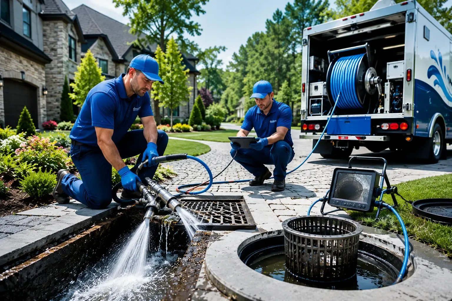 Local outdoor drain cleaning professionals in Alexis, NC