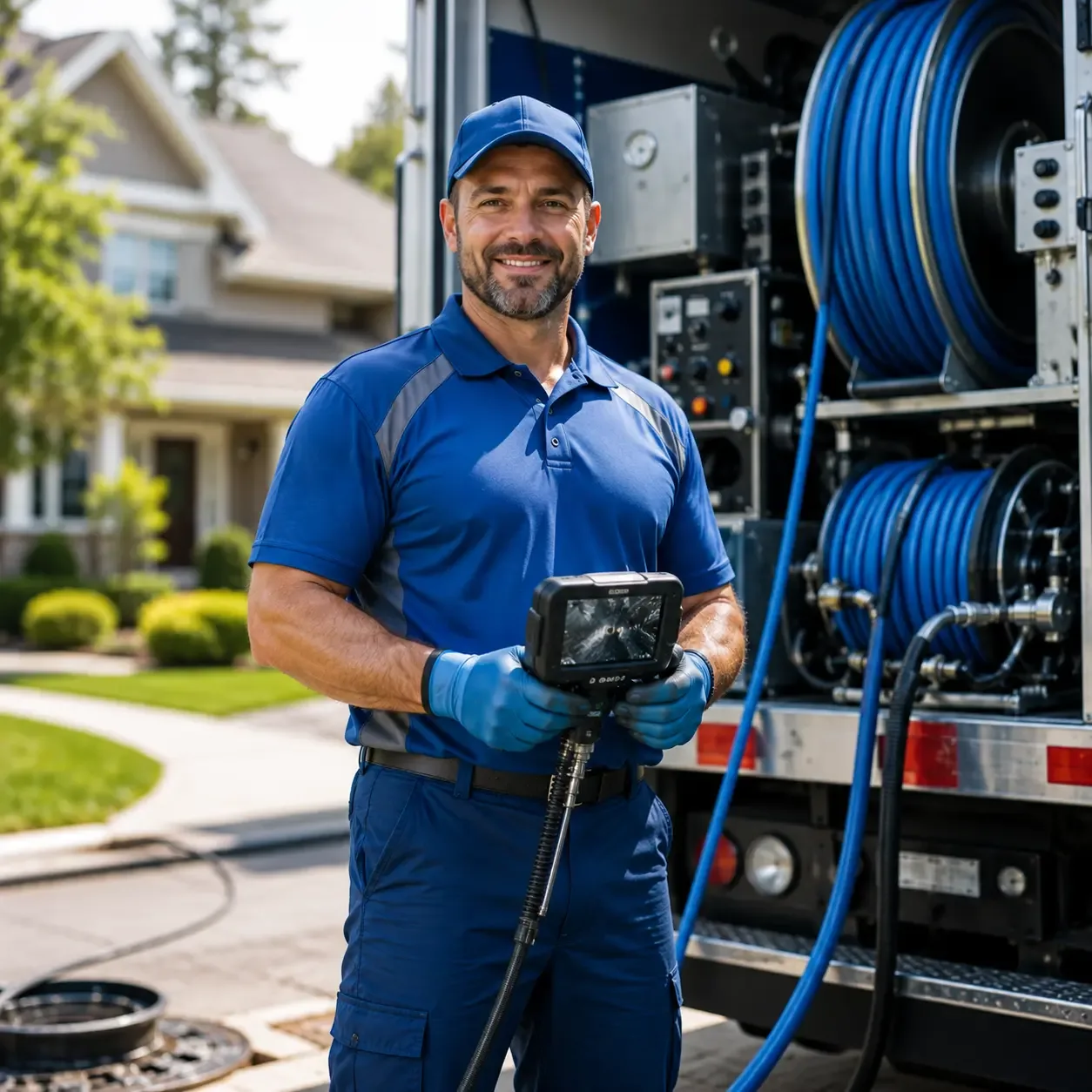 Local outdoor drain cleaning specialists in Alexis, NC